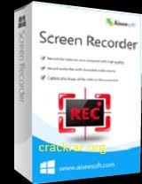 Aiseesoft Screen Recorder Crack 2.2.52